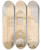 Triptych art skateboard deck of David Roberts Aberothock Abbey_2 by David Roberts (1796-1864)