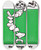 Triptych art skateboard deck of National Institutes Of Health Store Things Safely Within Reach by National Institutes Of Health (1887)