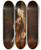 Triptych art skateboard deck of Jacquesraymond Brascassat Jeune Romaine En Prire Dans Une Glise by Jacques Raymond Brascassat (1804-1867)