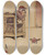 Triptych art skateboard deck of Helen Hyde Miss Apricot Cloud by Helen Hyde (1868-1919)