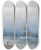 Triptych art skateboard deck of Ivan Konstantinovich Aivazovsky Stormy Coast by Ivan Konstantinovich Aivazovsky (1817-1900)