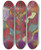 Triptych art skateboard deck of Adolf Hlzel Abstrakte Komposition_2 by Adolf Holzel (1853-1934)