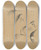 Triptych art skateboard deck of Oskar Schlemmer Begegnung by Oskar Schlemmer (1888-1943)