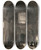 Triptych art skateboard deck of Franoismarius Granet Personnages Dans Une Salle Voute Claire Par Une Fentre by Franois-Marius Granet (1775-1849)