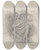 Triptych art skateboard deck of Henry Fuseli An Intimate Concert by Henry Fuseli (1741-1825)