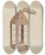 Triptych art skateboard deck of Leroy Griffith Pioneer Lantern by Leroy Griffith