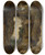 Triptych art skateboard deck of Joos De Momper Landscape With Grotto And Arider by Joos de Momper (1564-1634)