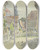 Triptych art skateboard deck of Ferdinand Balzer Parish Fair In Rockenhausen by Ferdinand Balzer (1872-1916)