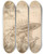 Triptych art skateboard deck of Maarten Van Heemskerck Man Protected By The Shield Of Faith by Maarten Van Heemskerck (1498-1574)