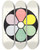 Triptych art skateboard deck of James Ward Highly Illuminated Tints Of The Primaries And Their Complementaries by James Ward (1851-1924)