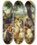 Triptych art skateboard deck of Horace Vernet Josephs Coat by Horace Vernet (1789-1863)