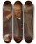 Triptych art skateboard deck of Wojciech Weiss Portrait Of Stanisaw Florek Railway Official by Wojciech Weiss (1875-1950)