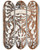 Triptych art skateboard deck of Reijer Stolk Ontwerp Voor Een Omslag Van Een Programmaboek by Reijer Stolk (1896-1945)