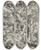 Triptych art skateboard deck of William Havell Landscape With A Seated Shepherd by William Havell (1782-1857)