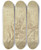 Triptych art skateboard deck of Alessandro Magnasco Heiliger Hieronymus In Der Einde by Alessandro Magnasco (1667-1749)