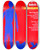 Triptych art skateboard deck of National Institutes Of Health A Comparative Analysis Of T Cell Development by National Institutes Of Health (1887)