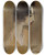 Triptych art skateboard deck of Helene Schjerfbeck Profile Of A Woman From Memory by Helene Schjerfbeck (1862-1946)