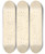 Triptych art skateboard deck of Giuseppe Ghezzi Musicerende Engle I Himlen by Giuseppe Ghezzi (1634-1721)