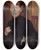 Triptych art skateboard deck of Eero Jrnefelt Portrait Of Tekla Hultin by Eero Jarnefelt (1863-1937)