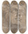 Triptych art skateboard deck of Jacopo Tintoretto Head Of Giuliano De Medici After Michelangelo by Jacopo Tintoretto (1518-1594)