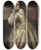 Triptych art skateboard deck of European School Portrait Of A Lady With Beautiful Veil by European School