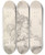 Triptych art skateboard deck of Henry Thomas Alken Hussar With High Plume In His Helmet Mounted On A Horse With High Held Swishing Tail by Henry Thomas Alken (1785-1851)