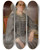 Triptych art skateboard deck of Peter Michal Boh Antnia Kleinov Ne Krmanov by Peter Michal Bohun (1822-1879)