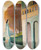 Triptych art skateboard deck of Ole Kandelin At A Palace Gate by Ole Kandelin (1920-1947)
