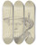 Triptych art skateboard deck of Carl Hoff Portrait Of Rssing by Carl Hoff (1807-1862)