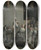 Triptych art skateboard deck of Thodule Ribot La Fte Du Chef by Theodule Ribot (1823-1891)