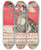 Triptych art skateboard deck of Kazimierz Sichulski Rzeczpospolita by Kazimierz Sichulski (1879-1942)