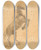 Triptych art skateboard deck of Cyprin Majernk Rearing Horse by Cyprian Majernik (1909-1945)