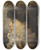 Triptych art skateboard deck of Jules Bastienlepage Portrait Of Sarah Bernhardt by Jules Bastien-Lepage (1848-1884)