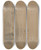 Triptych art skateboard deck of David Roberts Interior Of Durham Cathedral by David Roberts (1796-1864)