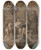 Triptych art skateboard deck of Philipp Jakob Becker Allegorie Der Geschichte by Philipp Jakob Becker