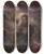 Triptych art skateboard deck of Antoine Joseph Wiertz Auguste Blanqui by Antoine Joseph Wiertz (1806-1865)