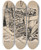 Triptych art skateboard deck of Ivan Ivanec Projekt Ilustracji Fragment Wntrza Kuchni Ze Stertami Drewnianych Zabawek by Ivan Ivanec (1893-1946)