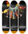Triptych art skateboard deck of Us Information Agency Joyas Sorpresa by U S Information Agency (1953-1999)