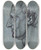 Triptych art skateboard deck of David Humbert De Superville F Hemsterhuys Hoofd En Profil Nr Links by David Humbert De Superville (1770-1849)