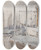 Triptych art skateboard deck of James Paterson Old Harbour Marseilles by James Paterson (1854-1932)