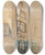 Triptych art skateboard deck of Marie Egner Patrizierhaus In Wien by Marie Egner (1850-1940)