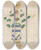Triptych art skateboard deck of Lon Bakst Nymph In Laprsmidi Dun Faune by Leon Bakst (1866-1924)