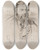 Triptych art skateboard deck of James Abbott Mcneill Whistler Astruc Editor Of L Artiste by James Abbott Mcneill Whistler (1834-1903)