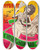 Triptych art skateboard deck of Eric Rohman Cover Girl by Eric Rohman (1891-1949)