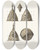 Triptych art skateboard deck of Fedor Grigoryevich Solntsev Zheleznyi Kovanyi Shishak Izobrazhenie 1 by Fedor Grigoryevich Solntsev (1801-1892)