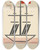 Triptych art skateboard deck of El Lissitzky Rsfsr by El Lissitzky (1890-1941)