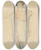 Triptych art skateboard deck of Edvard Munch Stende Kvinne Med Hatt Lali Horstmann by Edvard Munch (1863-1944)