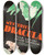 Triptych art skateboard deck of Eric Rohman Dracula by Eric Rohman (1891-1949)