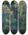 Triptych art skateboard deck of Tadeusz Makowski Thistles by Tadeusz Makowski (1882-1932)