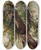 Triptych art skateboard deck of David Johnson Study Of A Cedar by David Johnson (1827-1908)